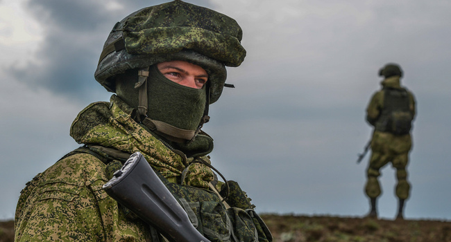 Военнослужащий по контракту в Россию